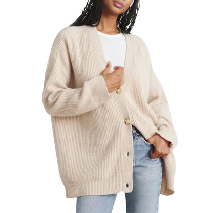 Cardigan de couleur unie populaire pour femmes