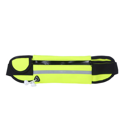 Sac banane de fitness avec poche, ceinture fine pour course à pied, jogging, randonnée, cyclisme, entraînement, sport, salle de sport parfait pour toute vos activités.