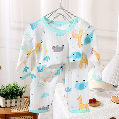 Ensemble pyjama en coton pour bébé