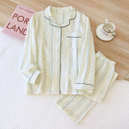 Pyjamas manche longue 2 pièce tendances pour femmes