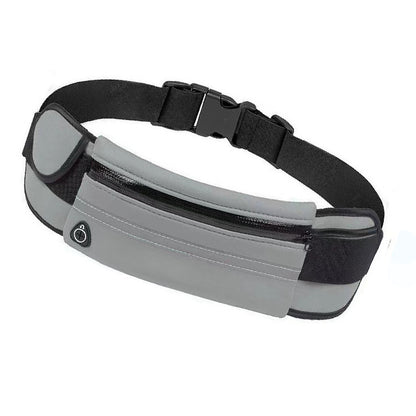 Sac banane de fitness avec poche, ceinture fine pour course à pied, jogging, randonnée, cyclisme, entraînement, sport, salle de sport parfait pour toute vos activités.