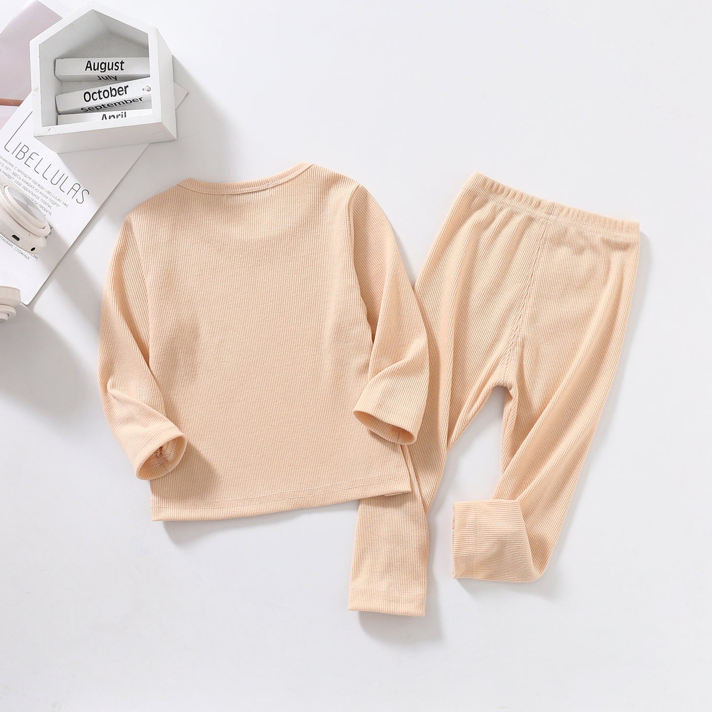 Pyjama épais à manches longues pour enfants, nouvelle collection automne-hiver