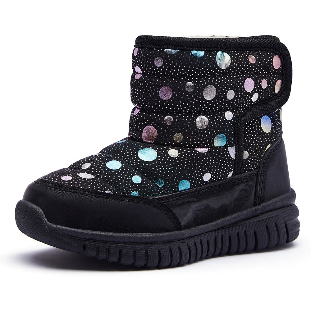 botte hiver double pour enfants confortable et chaude