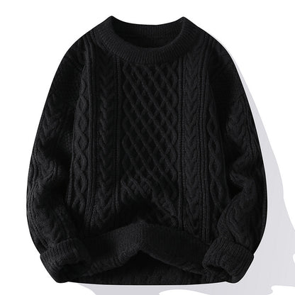 Tricots torsadés personnalisés à la mode pour hommes