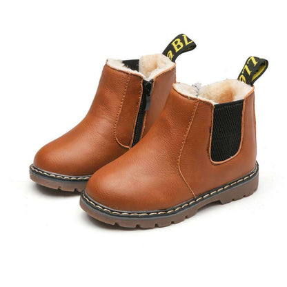 Bottes Doc Martens décontractées pour garçons et filles, chaussures rétro à la mode pour enfants nous avion botte doublé et non doublé.