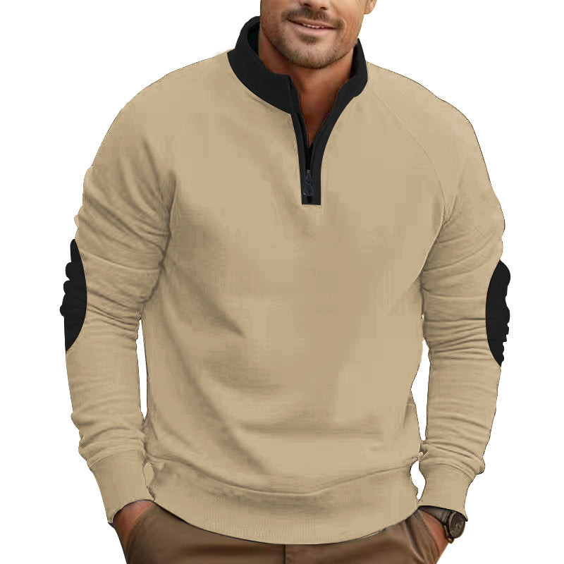 Manteau à manches longues et col montant avec demi-fermeture éclair bien lire les descriptions sur chaque article pour choisir votre bonne grandeur
