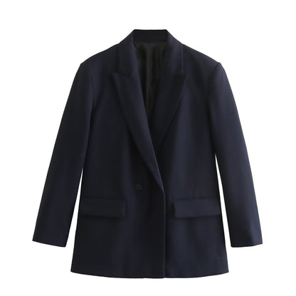Womens Tailored Double Breasted Blazer