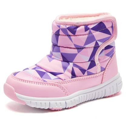 botte hiver double pour enfants confortable et chaude