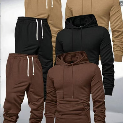 Light Board All-matching Hooded Sweatshirt And Sweatpants Leisure Sports Suit
