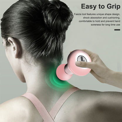 Mini pistolet de massage électrique de poche pour le dos et le cou, pour soulager la douleur en profondeur et amincir les fascias