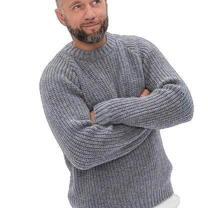 Loose Daily Casual Round Neck Men's Pullovers