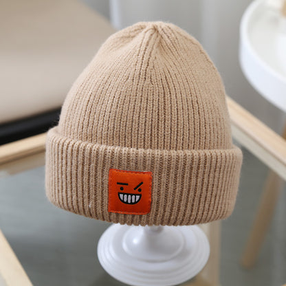 Tuque en tricot, Corée du Sud pour garder au chaud les petite oreilles de vos tout petits.