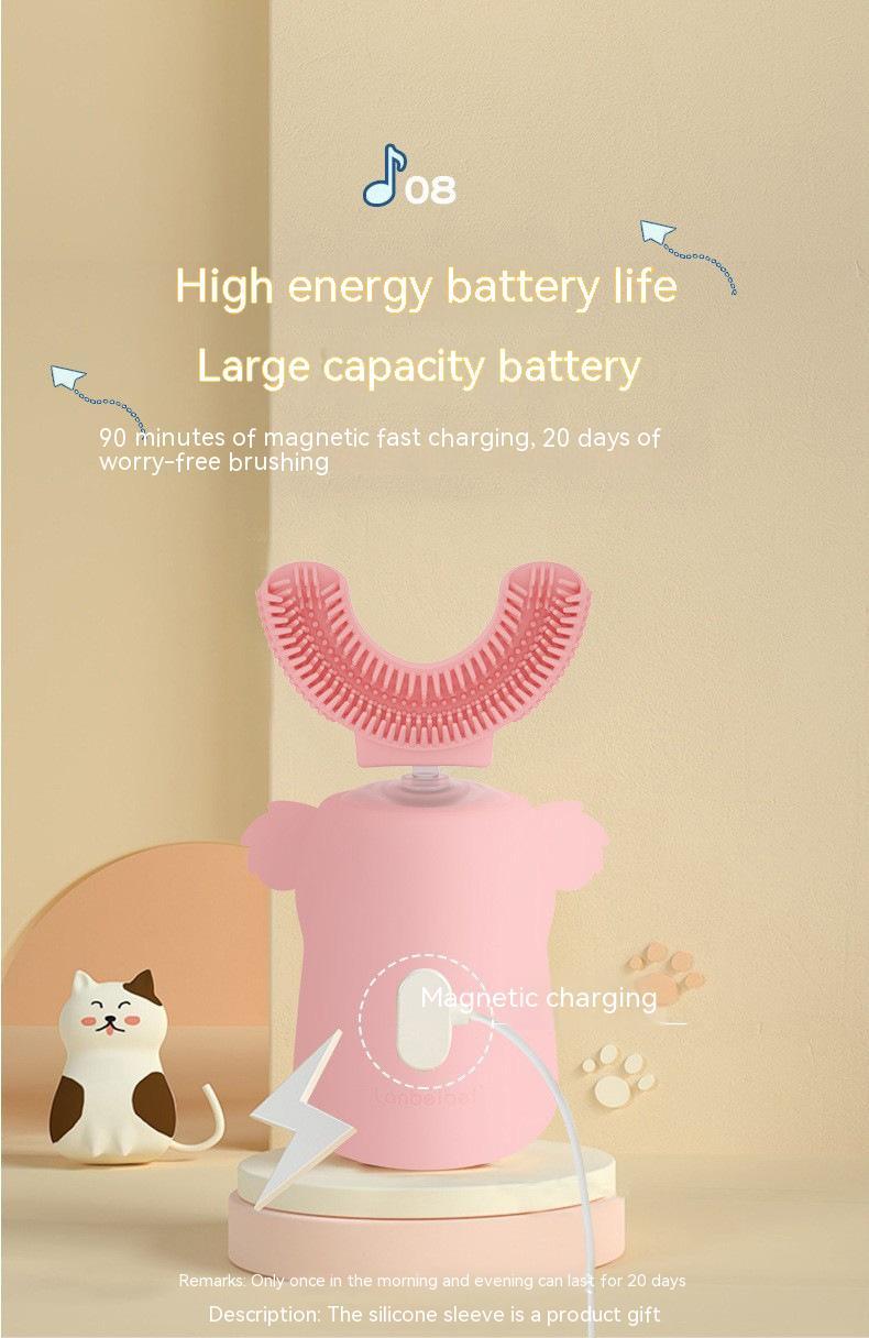 Intelligent Toothbrush Music Voice Guide Children Brushing Teeth