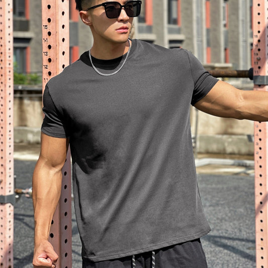 T-shirt de sport ample en coton à manches courtes pour homme bien lire les descriptions sur chaque article pour choisir votre grandeur