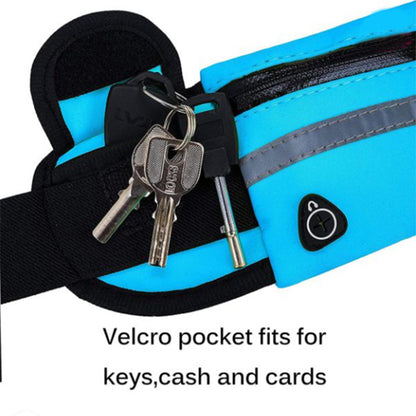 Sac banane de fitness avec poche, ceinture fine pour course à pied, jogging, randonnée, cyclisme, entraînement, sport, salle de sport parfait pour toute vos activités.