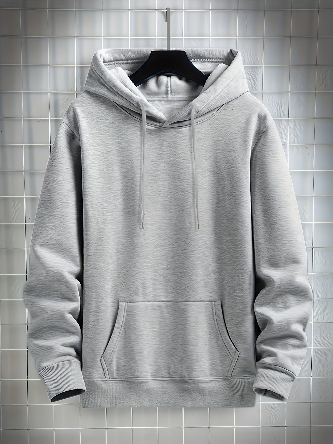 Men's Heavyweight Hoodie Kangaroo Pocket Sweatshirt
