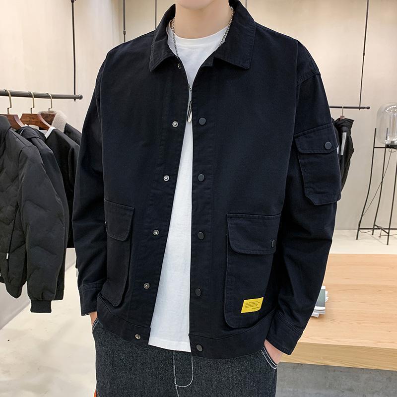 Vêtements décontractés pour hommes, manteau d'automne tendance coréenne