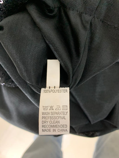Belle robe élégante noir chic de couleur unie.  Lire la description pour choisir votre taille