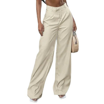 Un pantalon avec classe, a patte droite tissu confortable.