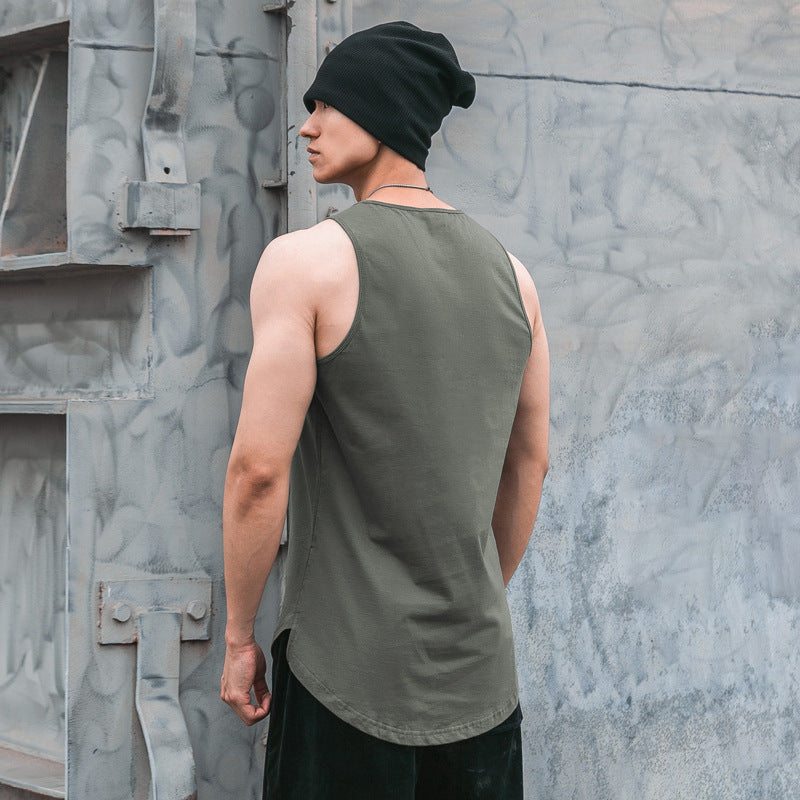Gilet de sport d'été en pur coton pour homme bien lire les descriptions pour choisir votre bonne grandeur