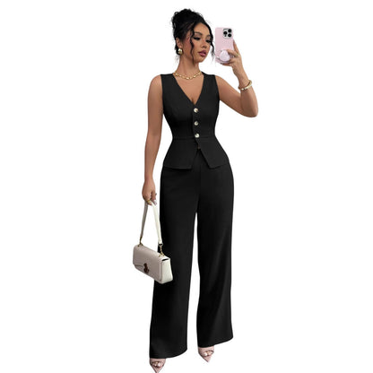 Un ensemble 2 pièces au top , pour vos occasions d'affaires ou autres un tissu léger ,mode