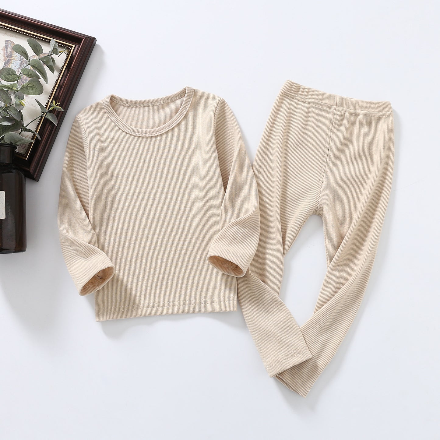 Pyjama épais à manches longues pour enfants, nouvelle collection automne-hiver