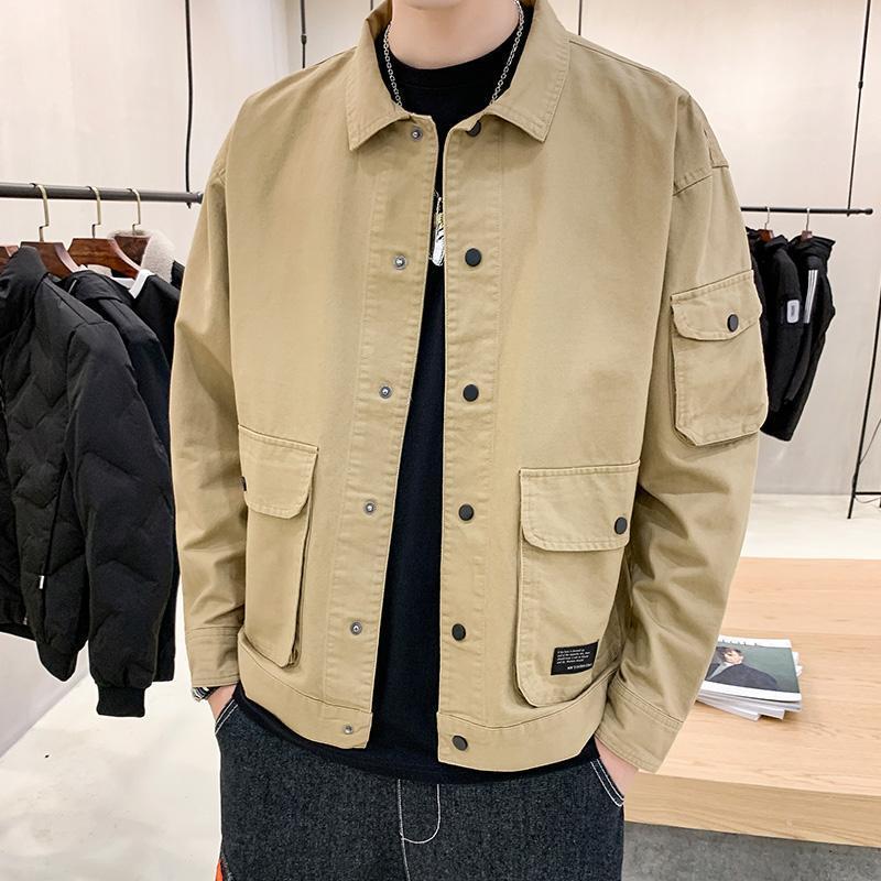 Vêtements décontractés pour hommes, manteau d'automne tendance coréenne