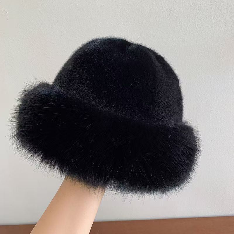 New Plush Mongolian Hat For Autumn And Winter Cold-proof And Warm