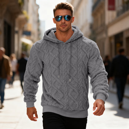 Casual Heavy Double-sided Velvet Loose Pullover Sweatershirt