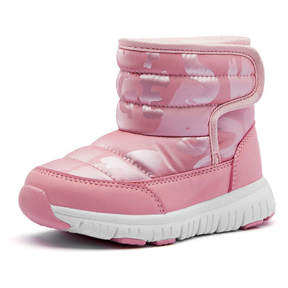 botte hiver double pour enfants confortable et chaude