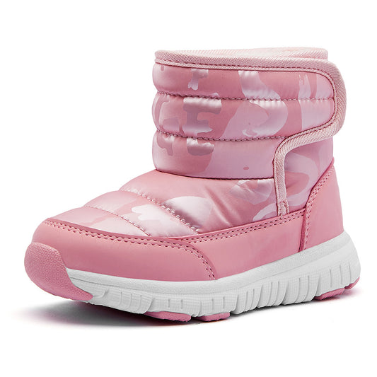 botte hiver double pour enfants confortable et chaude