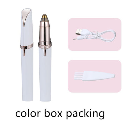 Épilateur de sourcils Maquillage professionnel complet – tondeuse à sourcils pour visage, taille-bordures pour sourcils, maquillage et mise en forme des sourcils pour femme