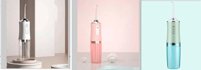 Hydropulseur dentaire portable rechargeable USB, jet d'eau 240 ml, nettoyeur de dents. Présentation
Caractéristiques de l'hydropulseur