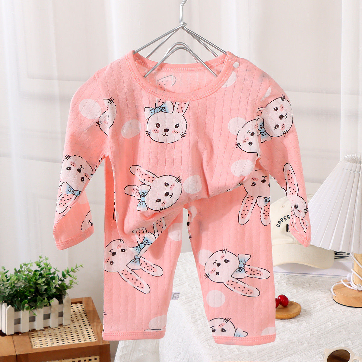 Ensemble pyjama en coton pour bébé