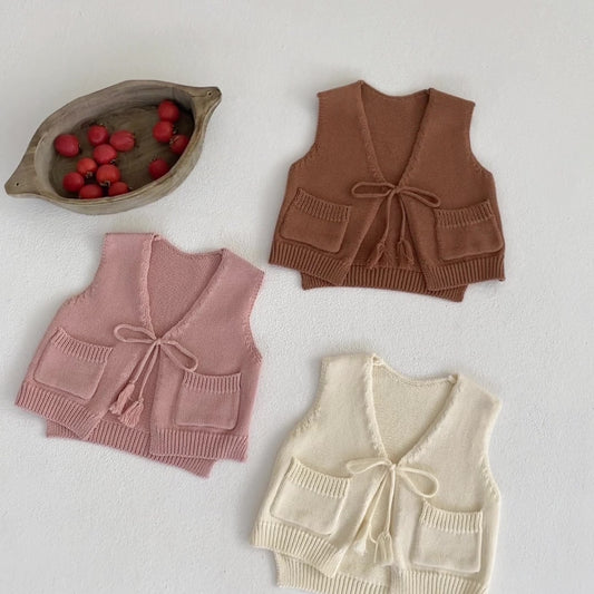 Nos cardigan pour vos tout petits très doux cozy .