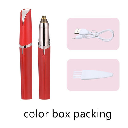 Épilateur de sourcils Maquillage professionnel complet – tondeuse à sourcils pour visage, taille-bordures pour sourcils, maquillage et mise en forme des sourcils pour femme