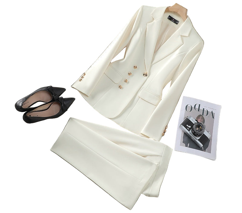 Female Autumn Temperament Fashionable Slim Administrative Set