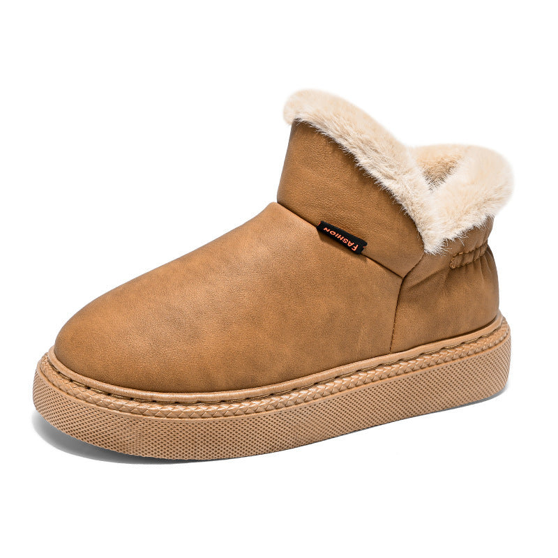 Cotton Shoes Men's Fleece-lined Warm Outdoor Non-slip