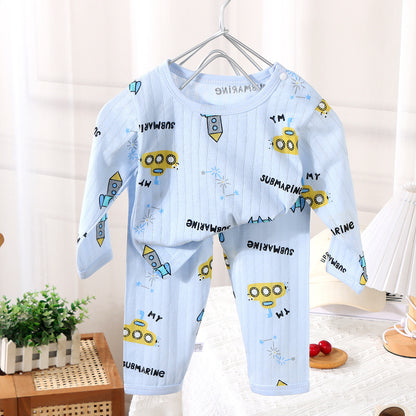 Ensemble pyjama en coton pour bébé
