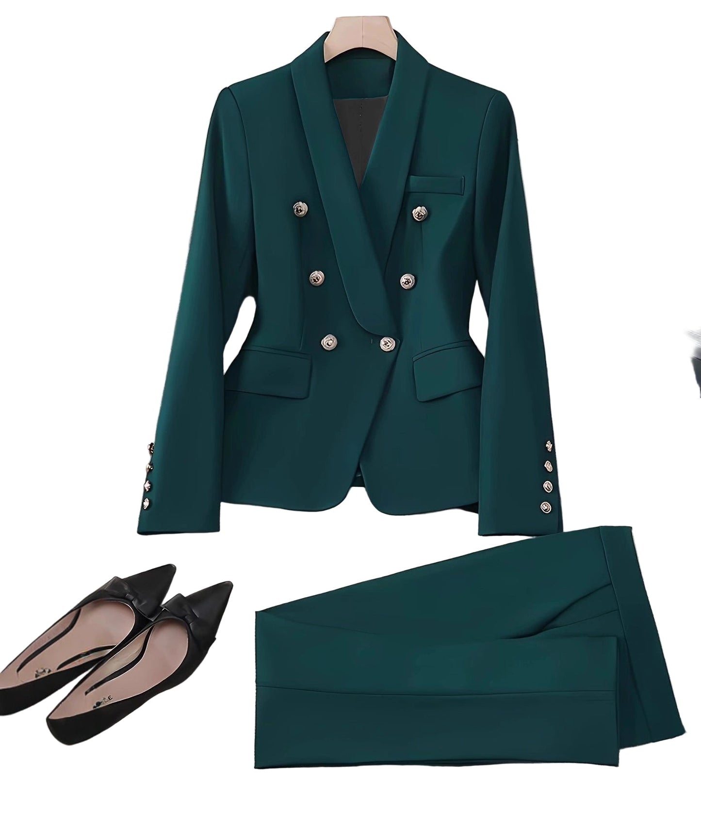 Graceful And Fashionable Classic Style Suit Pants Suit